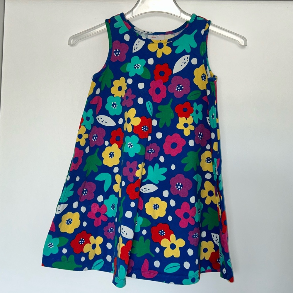 Hanna Andersson floral swing dress - EUC